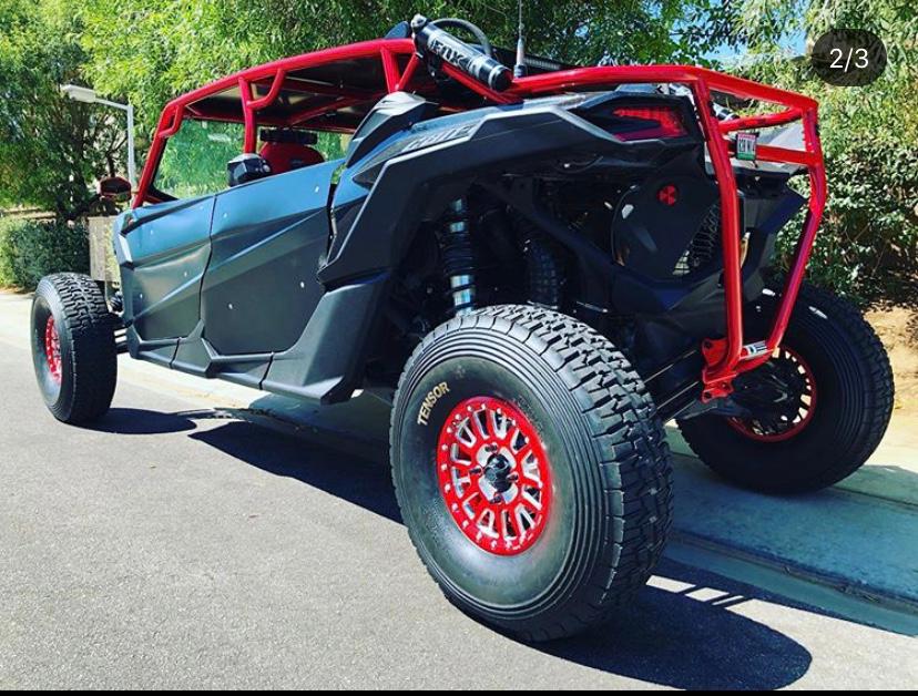 2017+ Can-Am Maverick X3 Max Cage with Attached Rear Bumper UTV SPEED