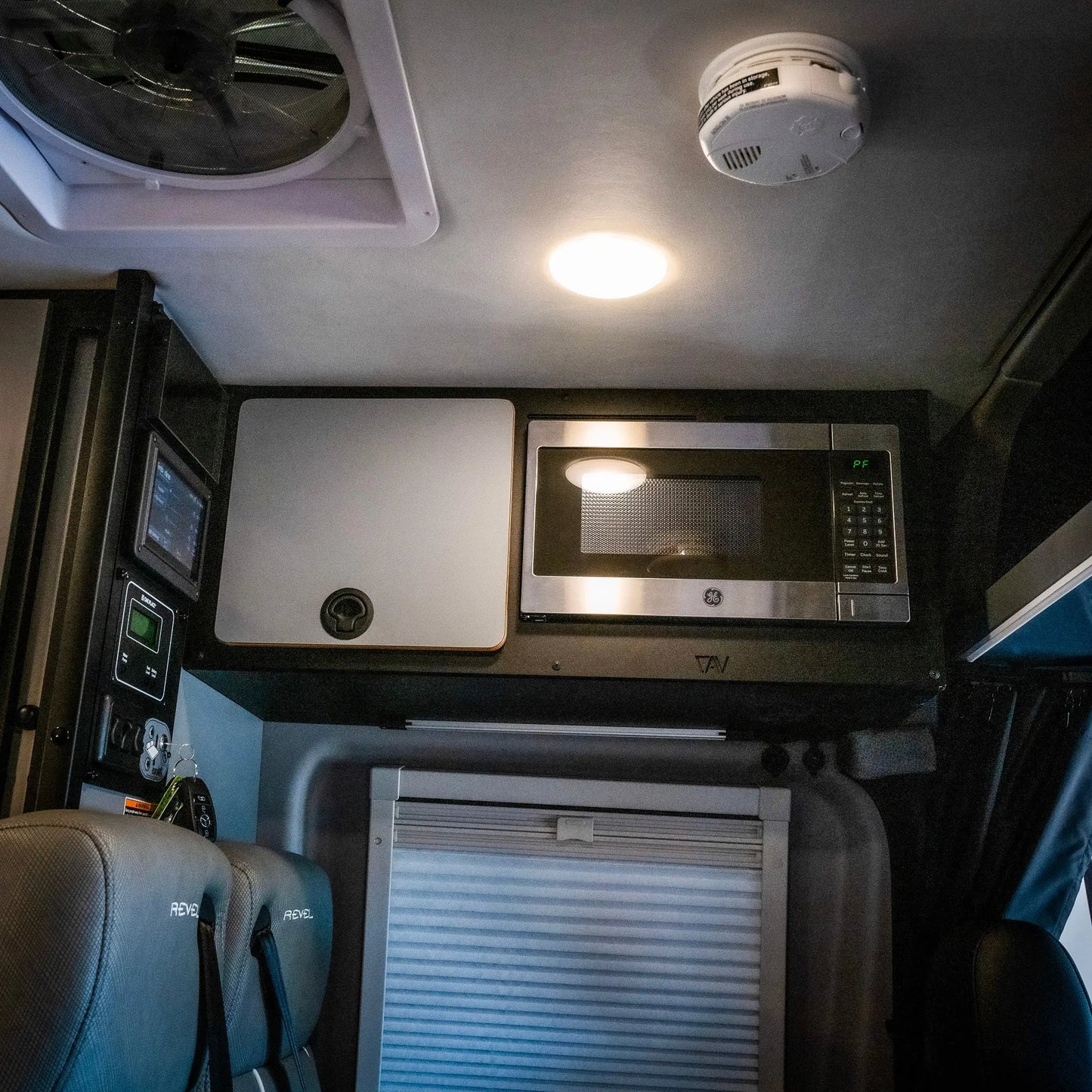 Microwave Overhead Cabinet Kit – 2025 Revel Canyon Adventure Vans