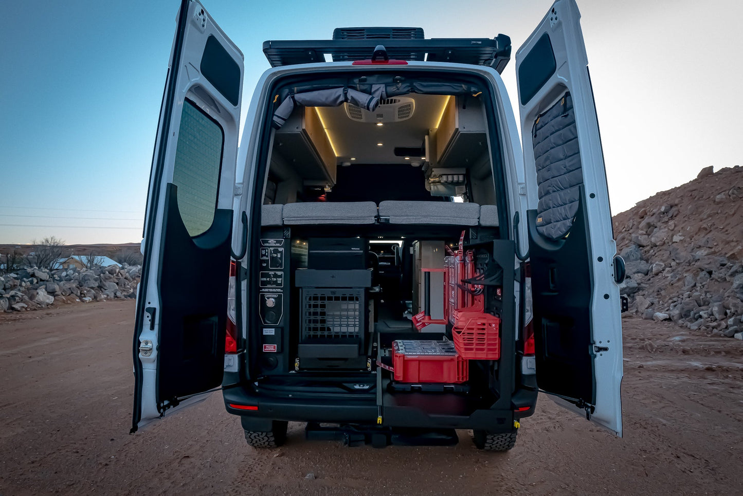 Cargo Tray System Pro - GEAR WALL Canyon Adventure Vans