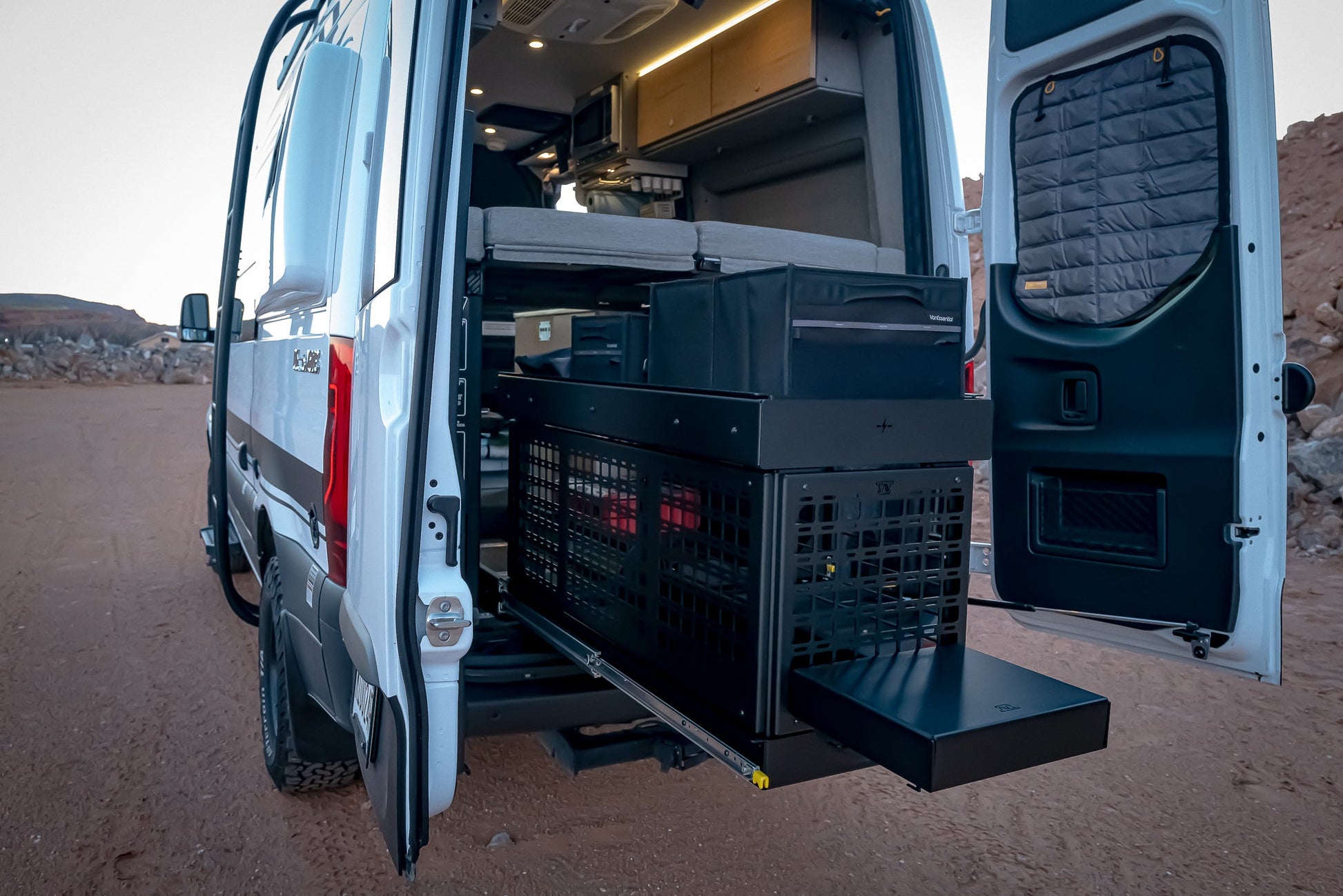 Cargo Tray System Pro - 16" LEGS ONLY Canyon Adventure Vans
