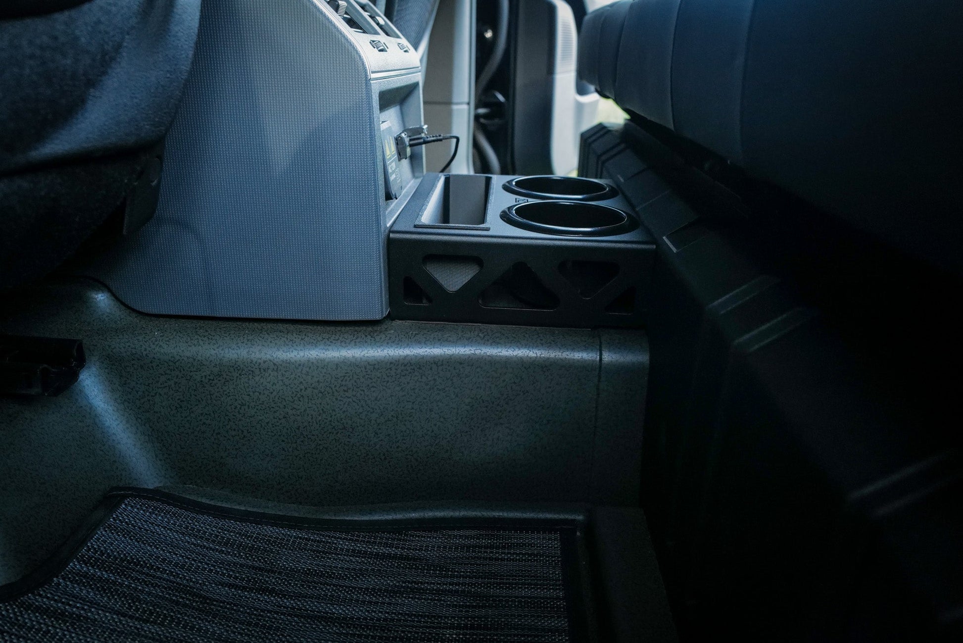 INEOS Grenadier Rear Seat Cup Holder + Storage Tray Canyon Adventure Vans