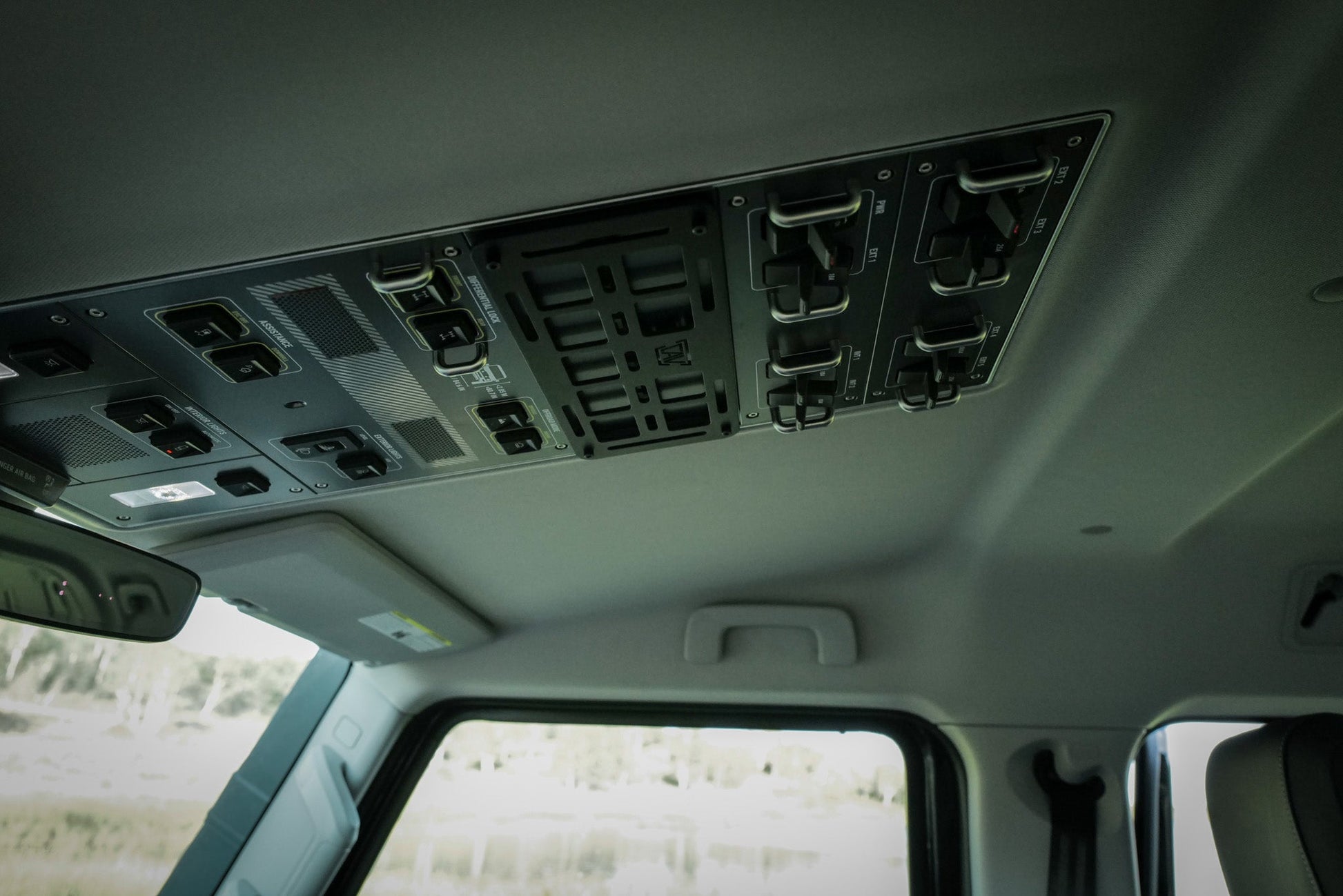 INEOS Grenadier Overhead MOLLE Panel | Cabin Organizer Canyon Adventure Vans