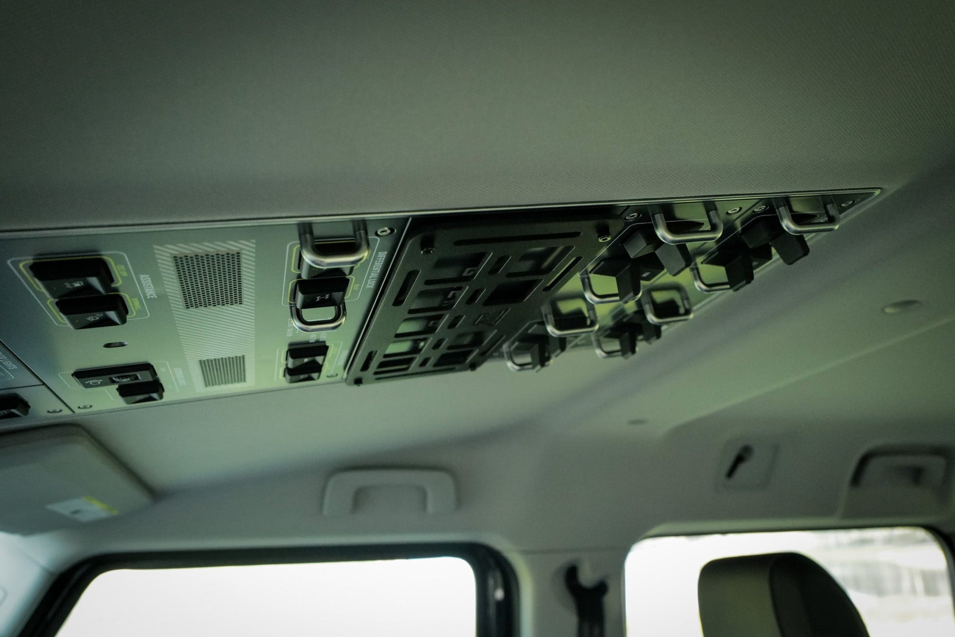 INEOS Grenadier Overhead MOLLE Panel | Cabin Organizer Canyon Adventure Vans