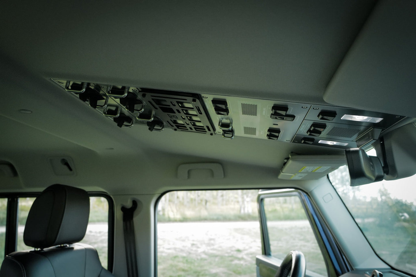 INEOS Grenadier Overhead MOLLE Panel | Cabin Organizer Canyon Adventure Vans