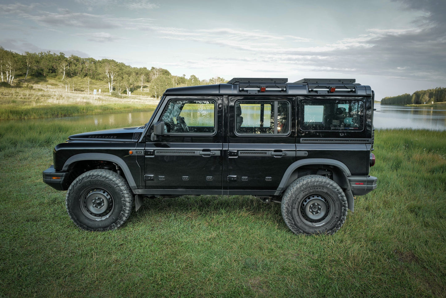 INEOS Grenadier Roof Platform + Quartermaster | Modular Gear Mount Canyon Adventure Vans
