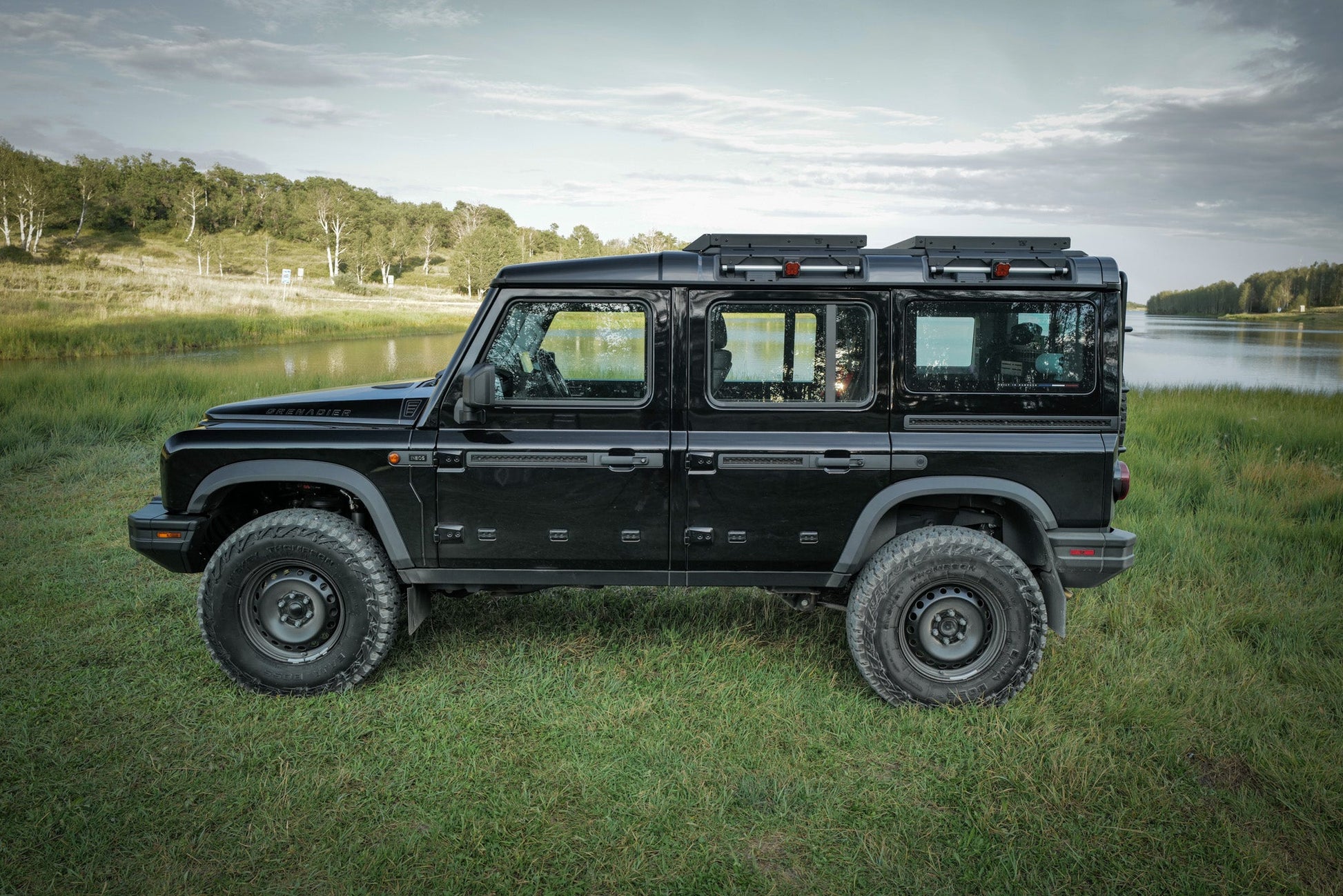 INEOS Grenadier Roof Platform + Quartermaster | Modular Gear Mount Canyon Adventure Vans