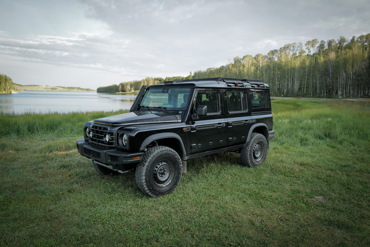 INEOS Grenadier Roof Platform + Quartermaster | Modular Gear Mount Canyon Adventure Vans
