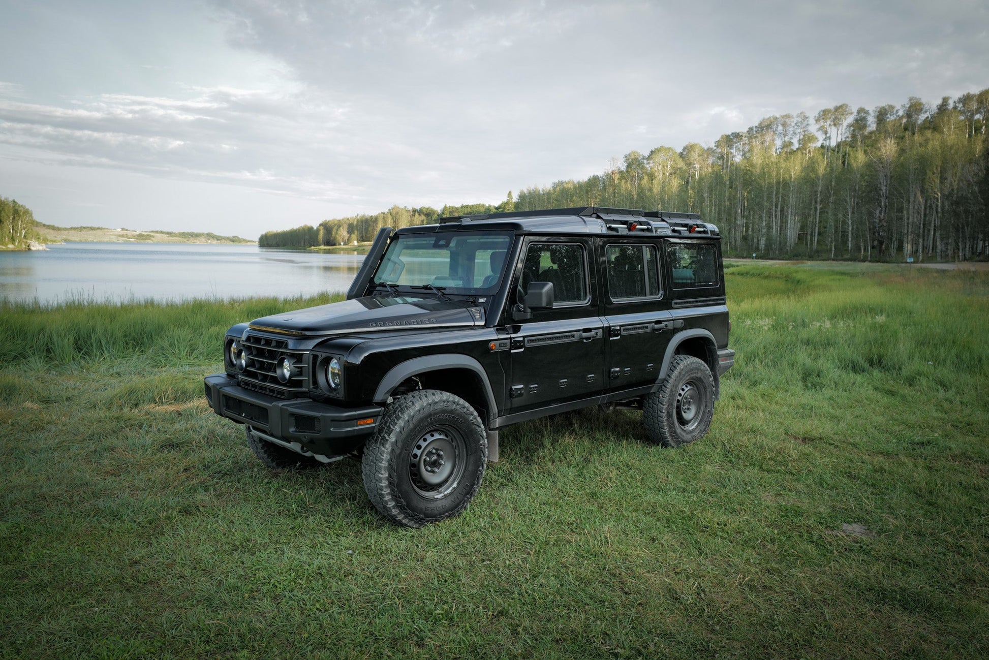 INEOS Grenadier Roof Platform + Quartermaster | Modular Gear Mount Canyon Adventure Vans