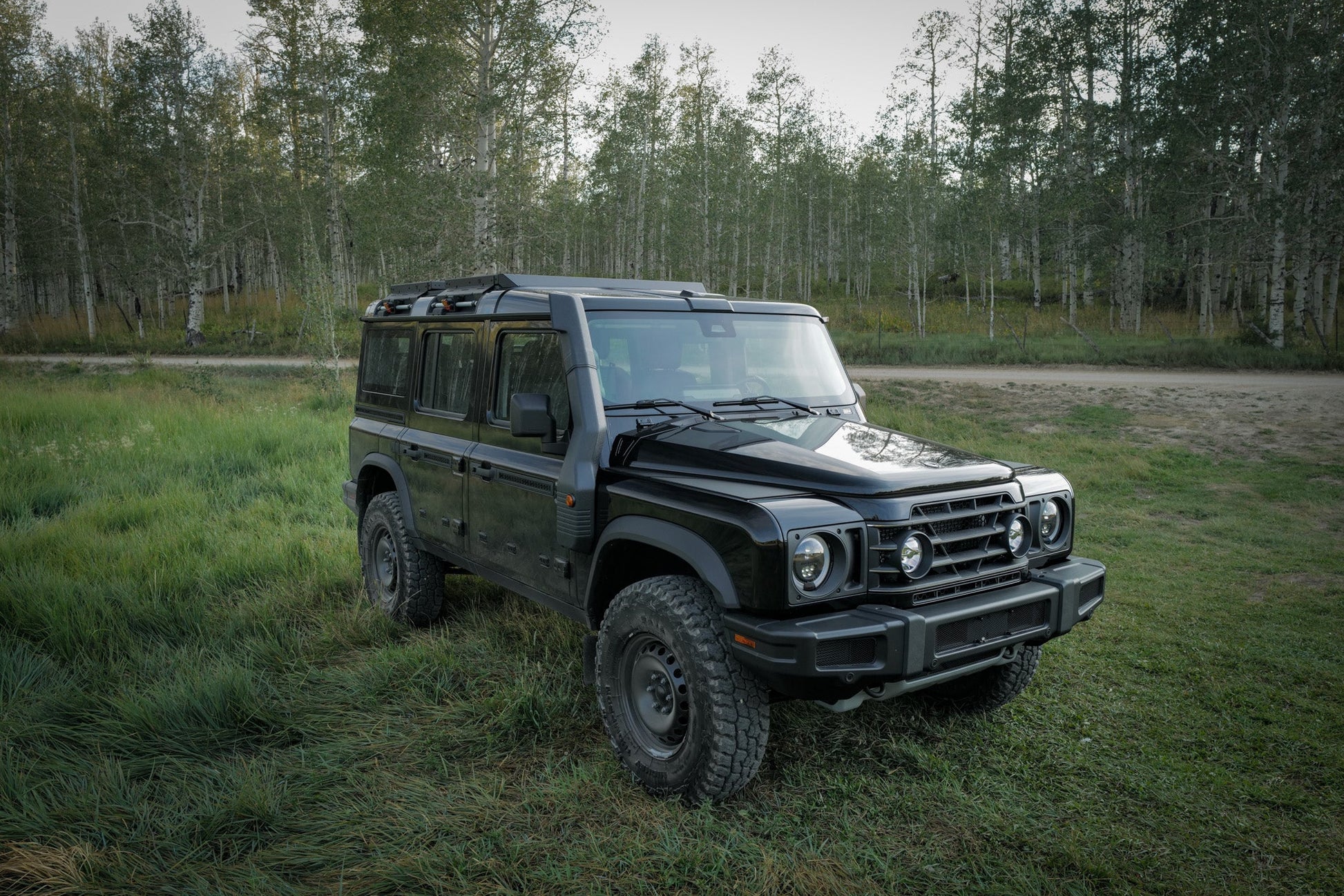 INEOS Grenadier Roof Platform + Quartermaster | Modular Gear Mount Canyon Adventure Vans