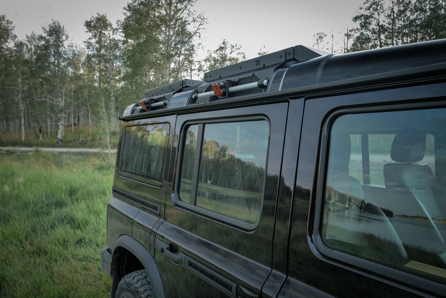 INEOS Grenadier Roof Platform + Quartermaster | Modular Gear Mount Canyon Adventure Vans