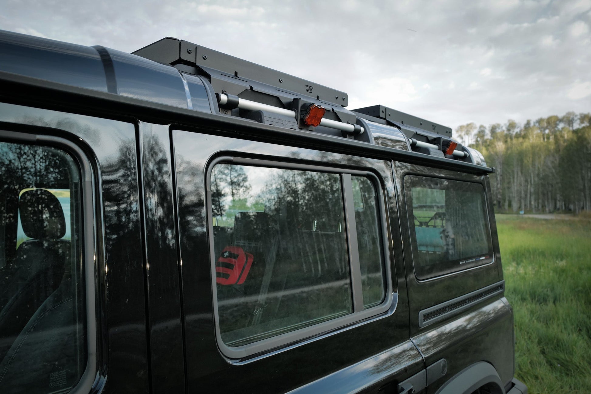INEOS Grenadier Roof Platform + Quartermaster | Modular Gear Mount Canyon Adventure Vans