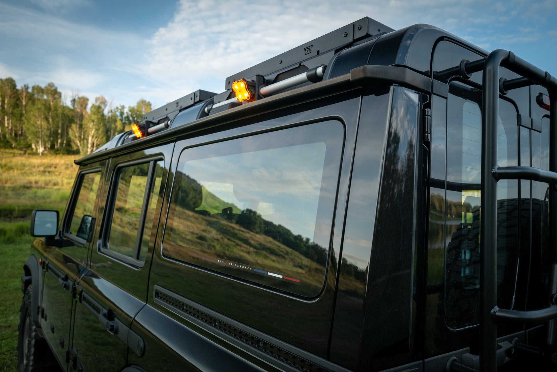 INEOS Grenadier Roof Platform + Quartermaster | Modular Gear Mount Canyon Adventure Vans