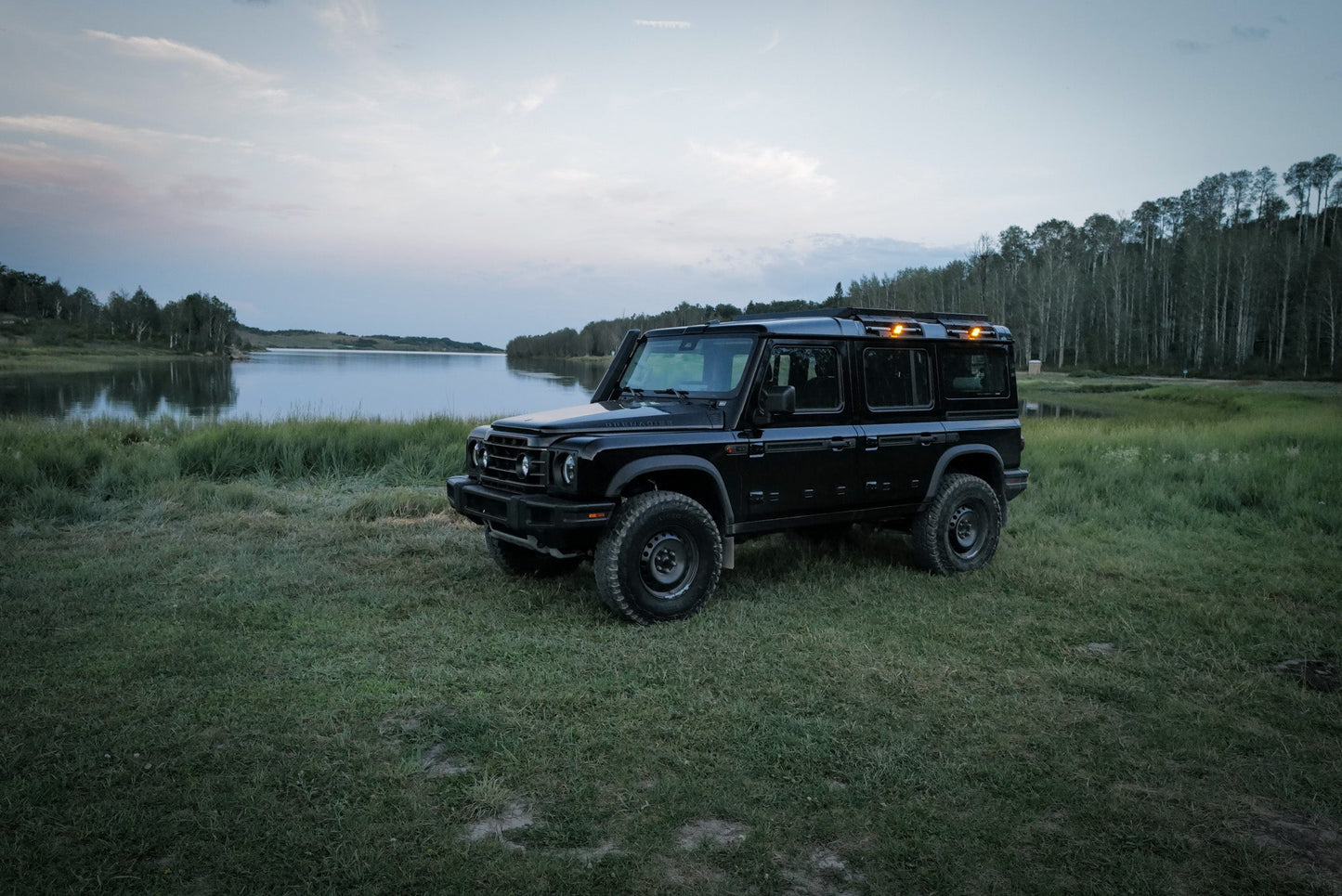 INEOS Grenadier Roof Platform + Quartermaster | Modular Gear Mount Canyon Adventure Vans