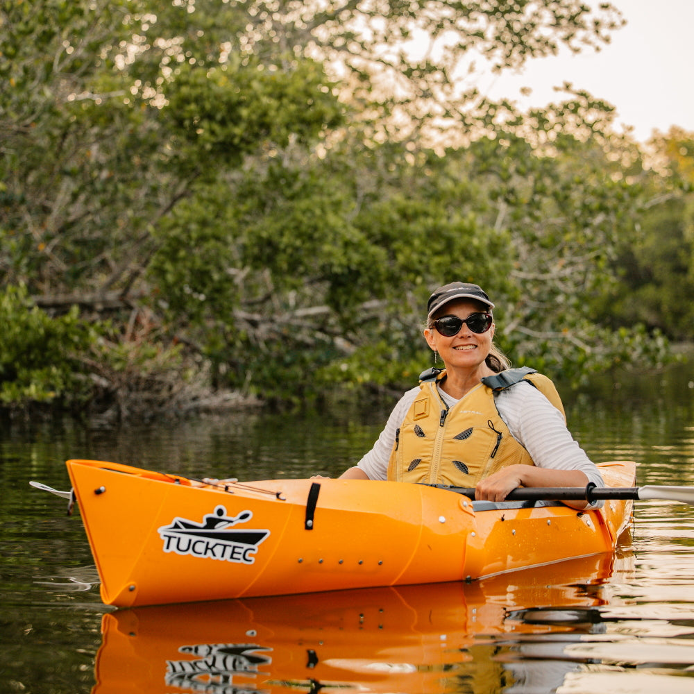 Tucktec Foldable Kayak| Origami - 2 minute assembly | Folding Portable Kayak 8 foot Jr. Tucktec Folding Kayaks