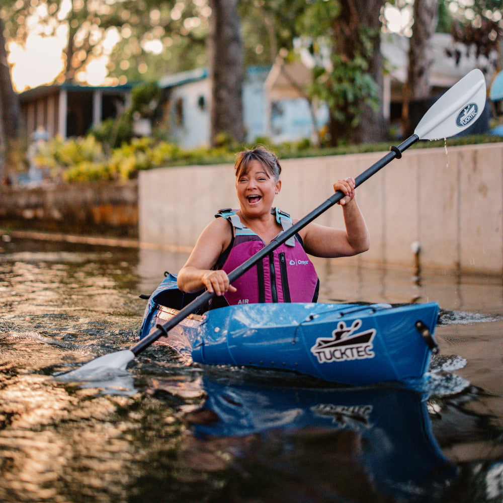 Tucktec Foldable Kayak| Origami - 2 minute assembly | Folding Portable Kayak 8 foot Jr. Tucktec Folding Kayaks