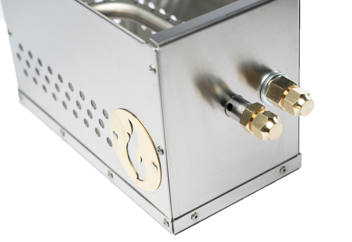 Reserve the Hekla now! The Hekla: 304 Sexy Stainless Steel LavaBox with Dual-Burner LavaBox Portable Campfire