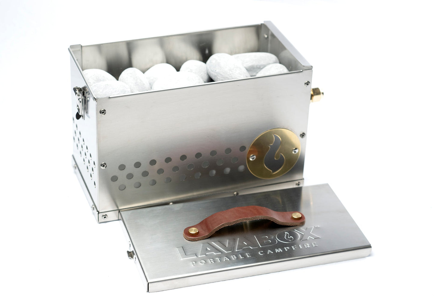 Hekla Combo: Stainless steel perfection to last a lifetime LavaBox Portable Campfire