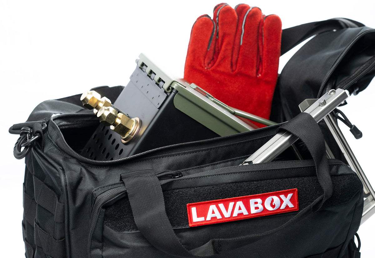 Guy Montag Fireproof Gloves LavaBox Portable Campfire
