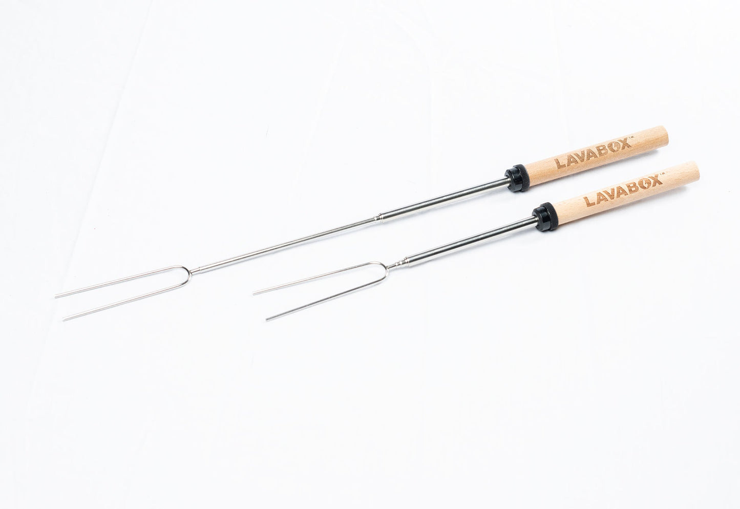 Nyx Styxx Telescoping Marshmallow Roasting Sticks: 4 Pack LavaBox Portable Campfire