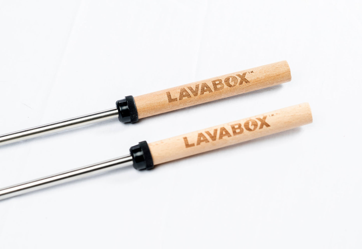 Nyx Styxx Telescoping Marshmallow Roasting Sticks: 2 Pack LavaBox Portable Campfire