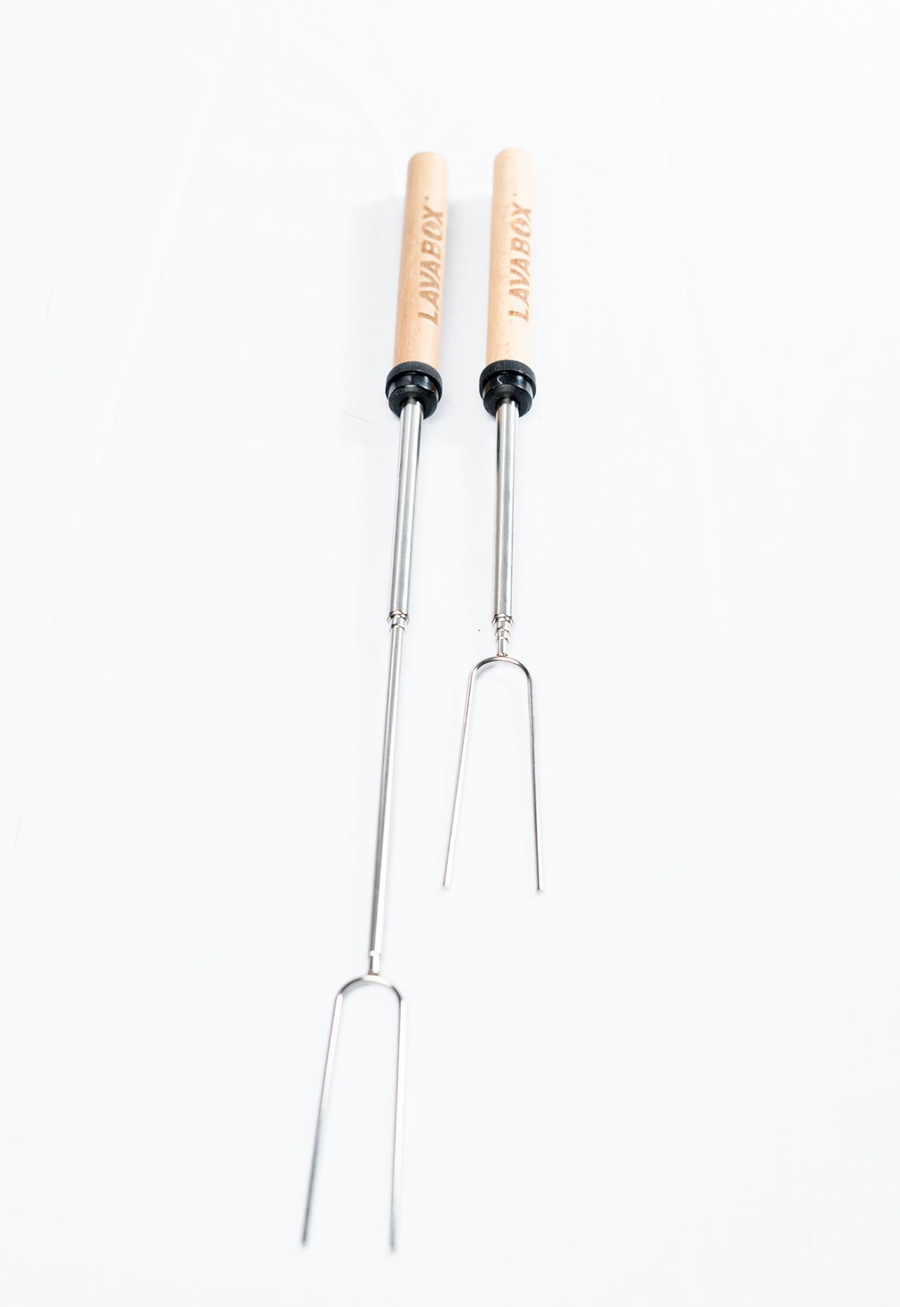 Nyx Styxx Telescoping Marshmallow Roasting Sticks: 4 Pack LavaBox Portable Campfire