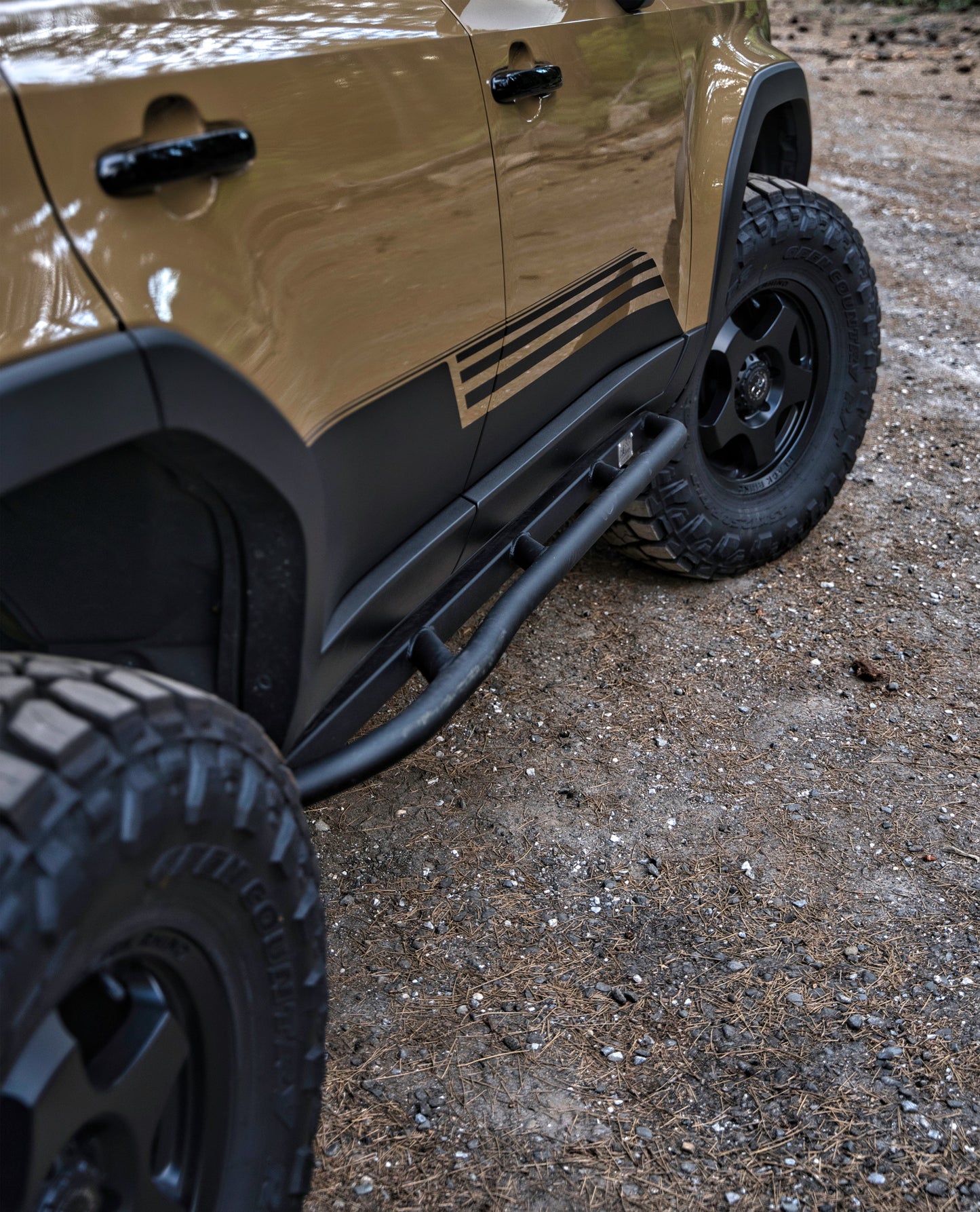 CAtuned Toyota Land Cruiser Rock Sliders