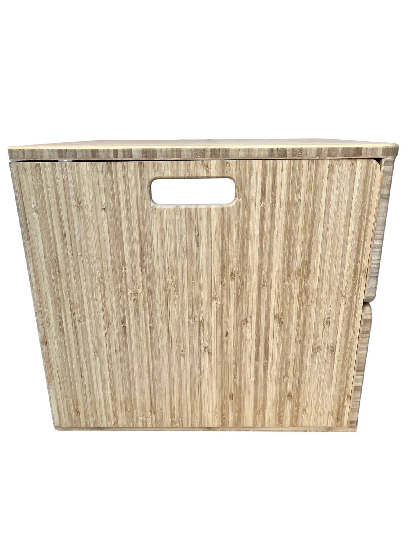 Laveo Dry Flush Portable Waterless Toilet Bamboo Lift top Cabinet Flat Pack Kit Weekender Outdoors