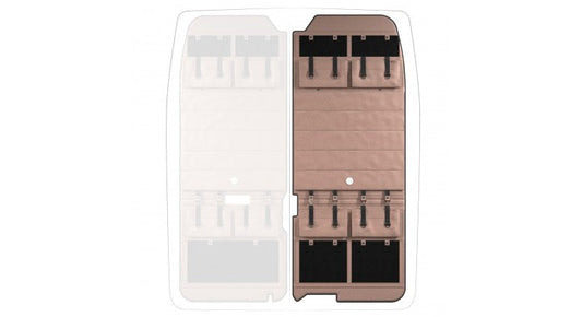 Moon Organizer MAX WINDOW ProMaster H3 Super High roof Rover Vans