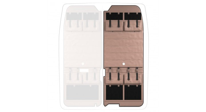 Moon Organizer MAX WINDOW ProMaster H3 Super High roof Rover Vans