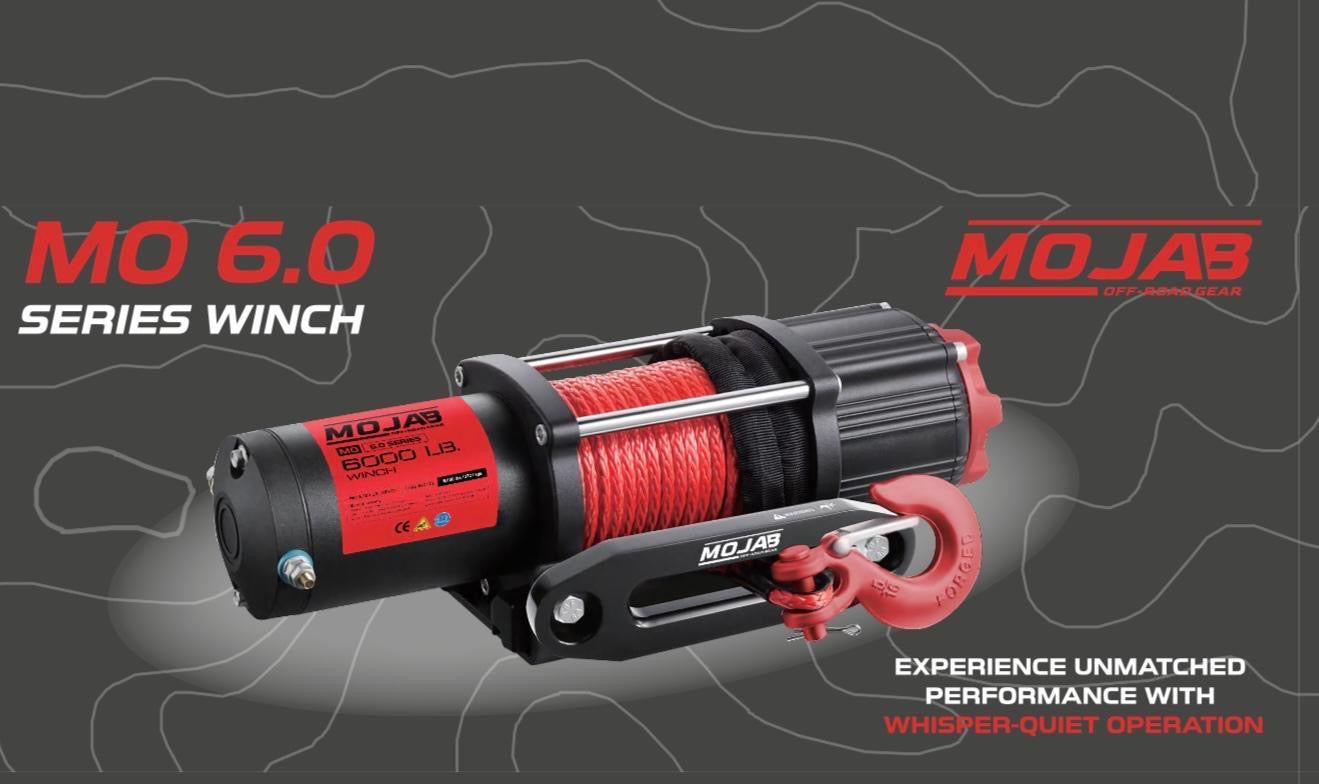 MO6.0 Series Electric Winch MOJAB OFFROAD
