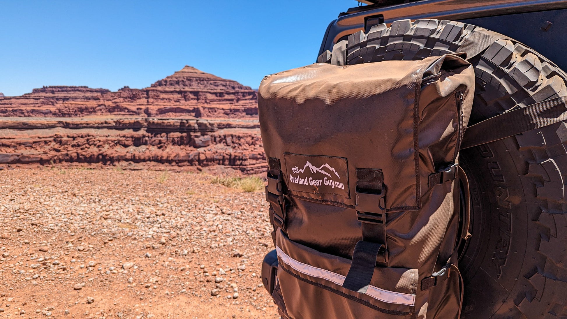 The Max Adventure Spare Tire Trash Bag Overland Gear Guy
