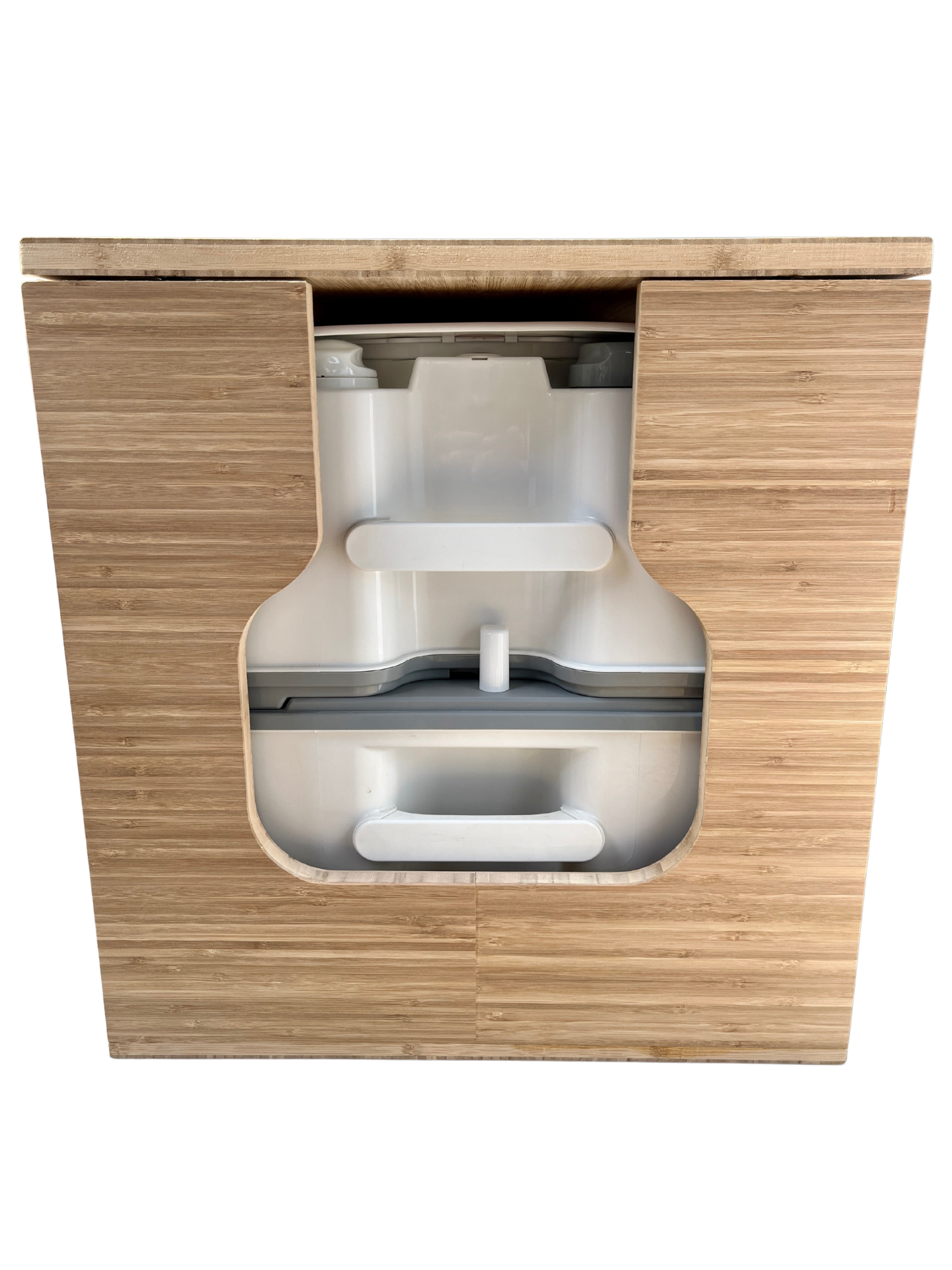 Porta Potti 565E/365 Curve Bamboo Toilet Lift top Cabinet Flat Pack Kit Weekender Outdoors