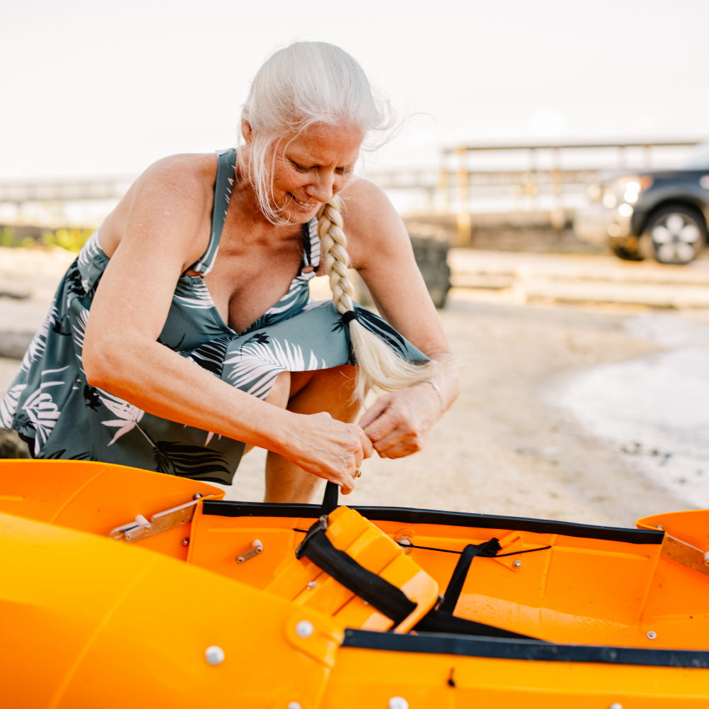 Tucktec Pro Folding Kayak | Hard-Shell | 2-minute Set-up | Foldable, Portable Kayak Tucktec Folding Kayaks