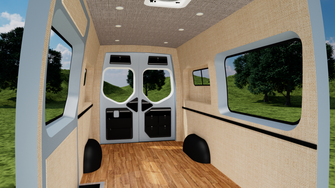 Mercedes Sprinter 144" High Roof Interior Panel Kit