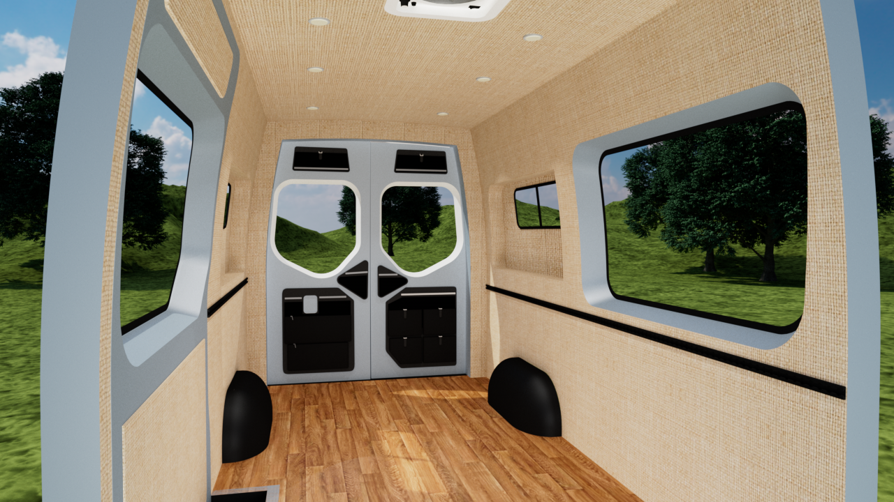 Mercedes Sprinter 170" High Roof Interior Panel Kit