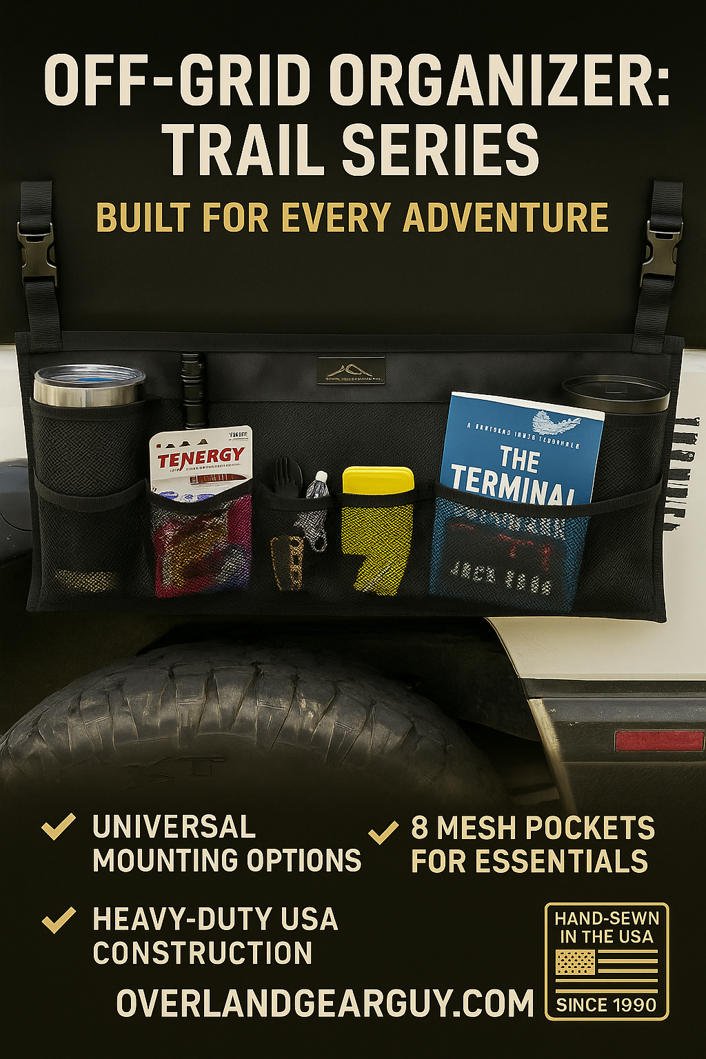 Off-Grid Organizer: Trail Series Overland Gear Guy
