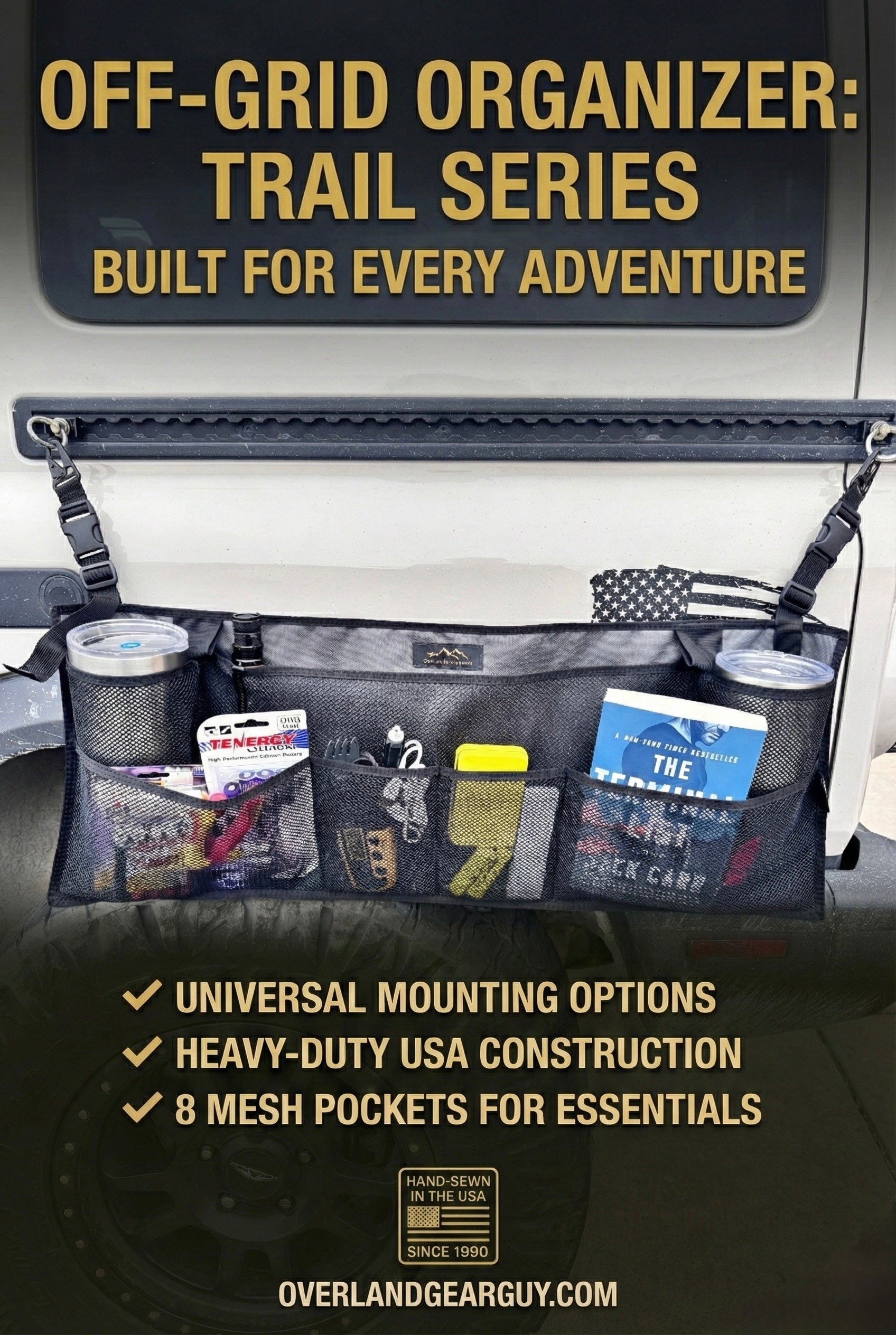Off-Grid Organizer: Trail Series Overland Gear Guy