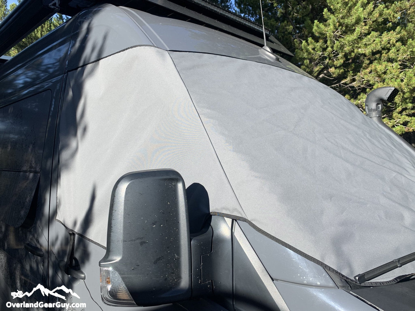 Van Outer Windshield Cover - Revel - Storyteller - Jayco - EKKO Overland Gear Guy
