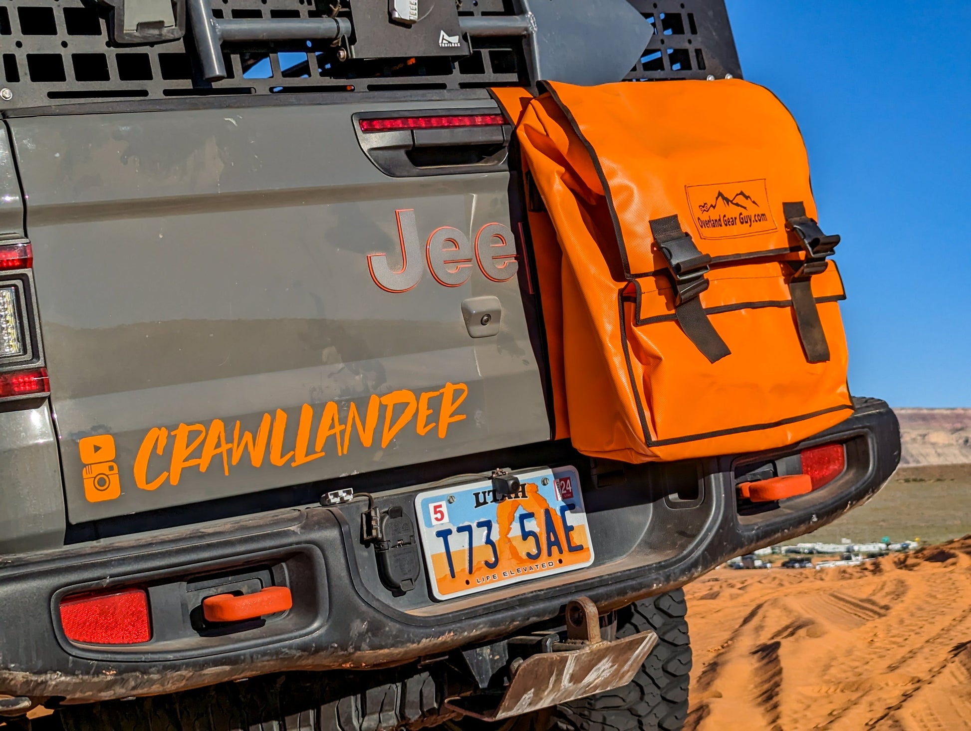Tailgate Trash Bag Gladiator - Tacoma - Ram - Rivian -QuarterMaster Overland Gear Guy