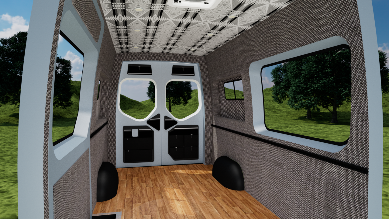 Mercedes Sprinter 144" High Roof Interior Panel Kit