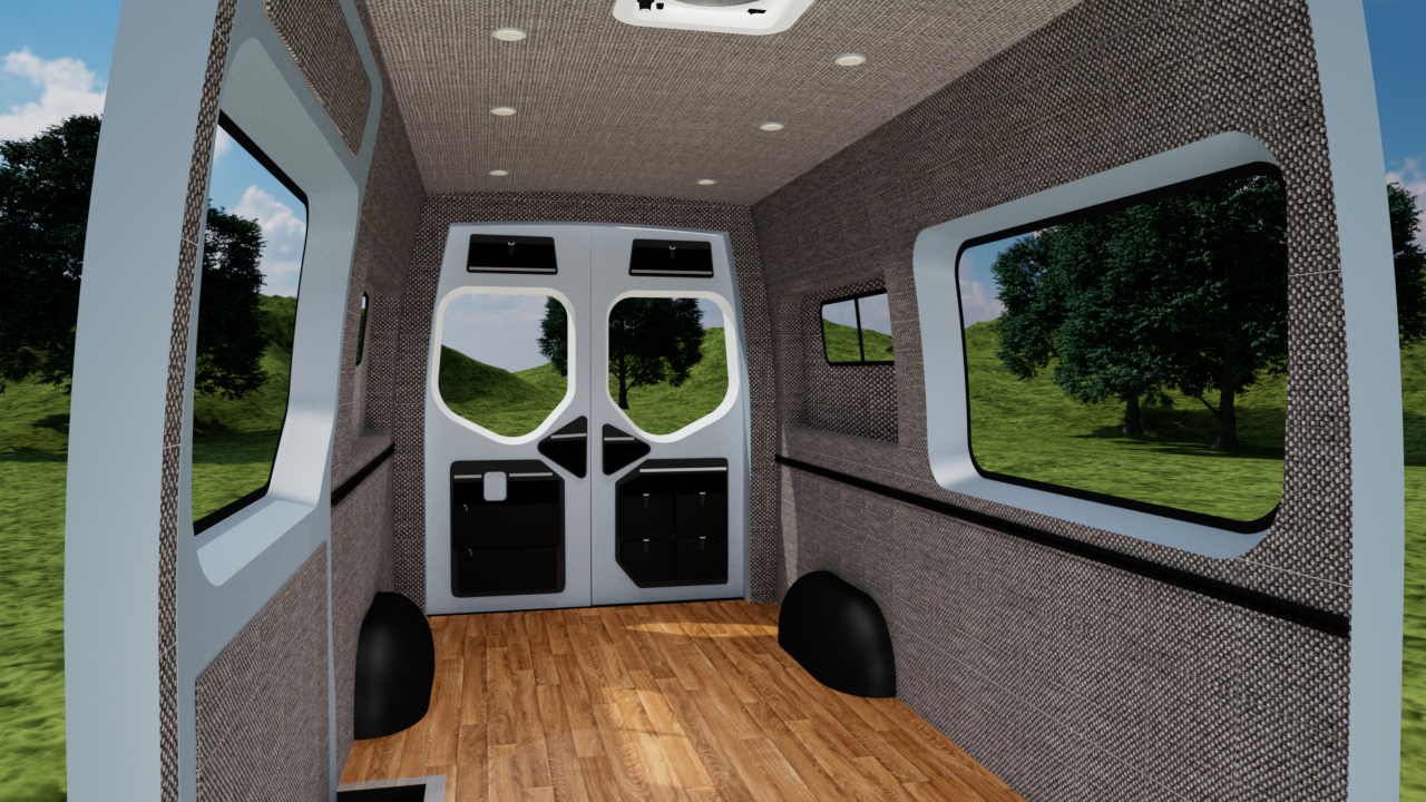 Mercedes Sprinter 170" High Roof Interior Panel Kit