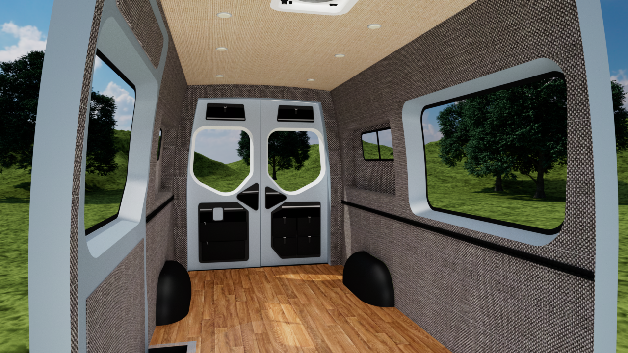 Mercedes Sprinter 144" High Roof Interior Panel Kit
