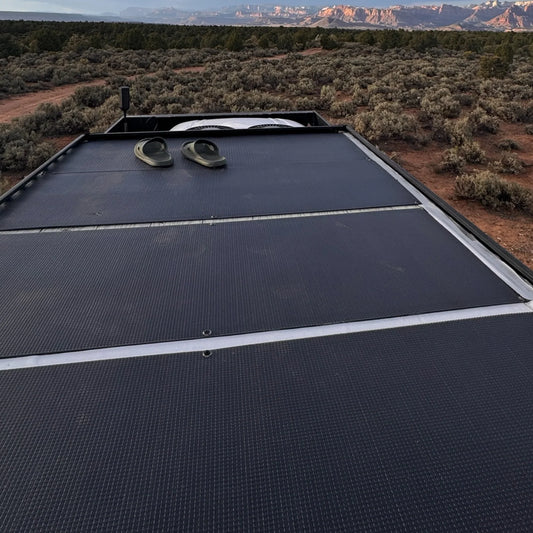 115w Semi-Rigid Solar Panel-  50" x 18"