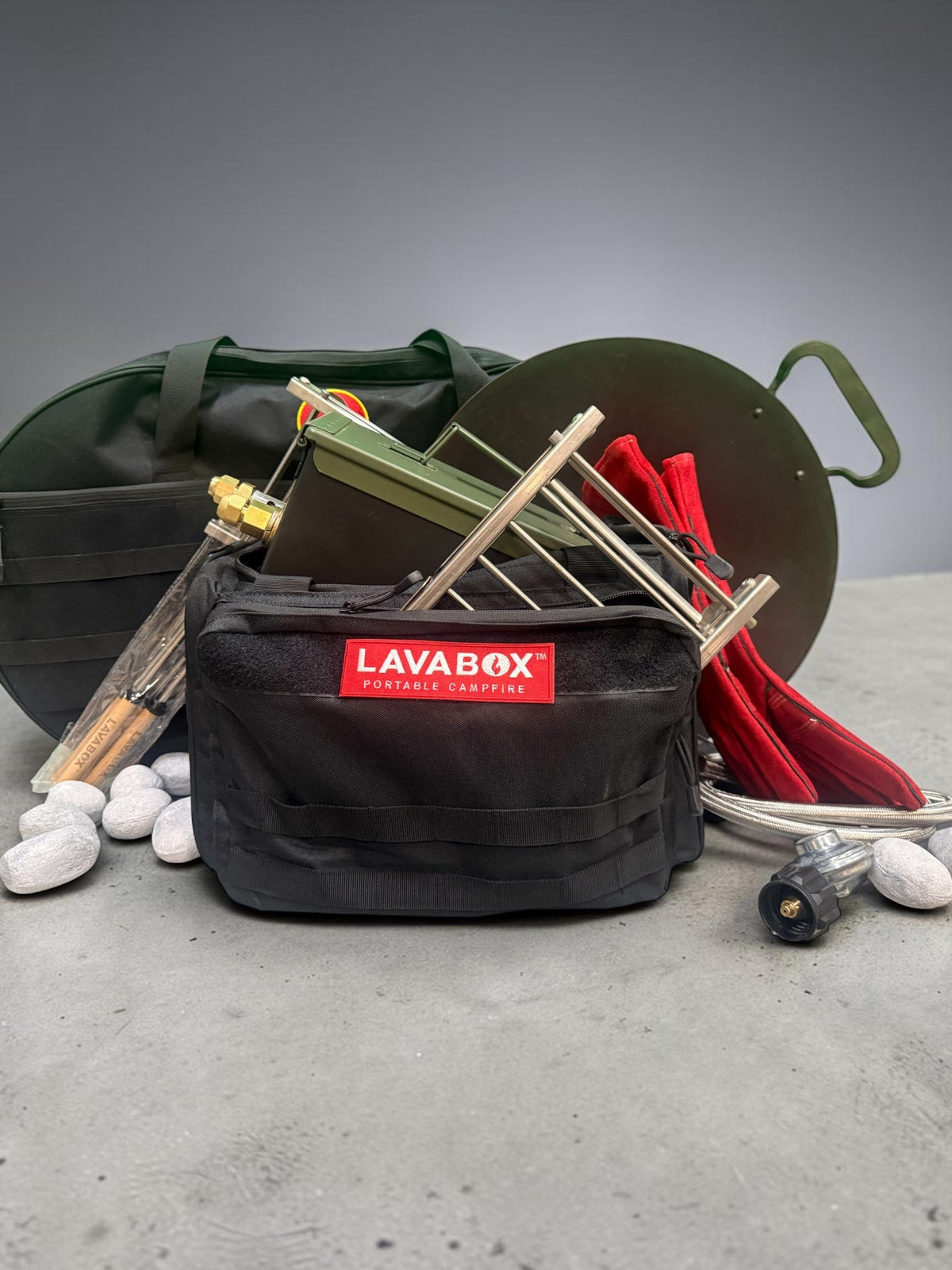 Bugout Bag LavaBox Portable Campfire