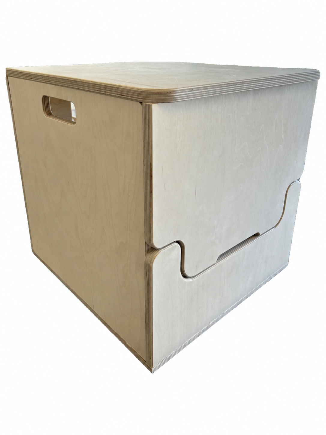 Laveo Dry Flush Portable Waterless Toilet Bamboo Lift top Cabinet Flat Pack Kit Weekender Outdoors