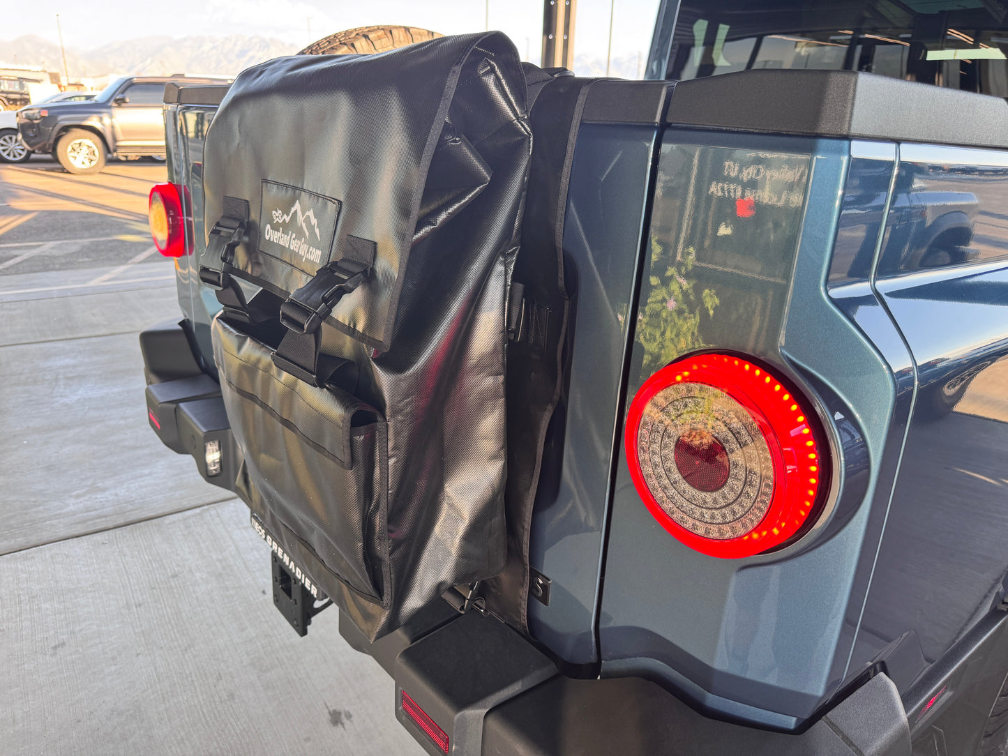 Tailgate Trash Bag Gladiator - Tacoma - Ram - Rivian -QuarterMaster Overland Gear Guy