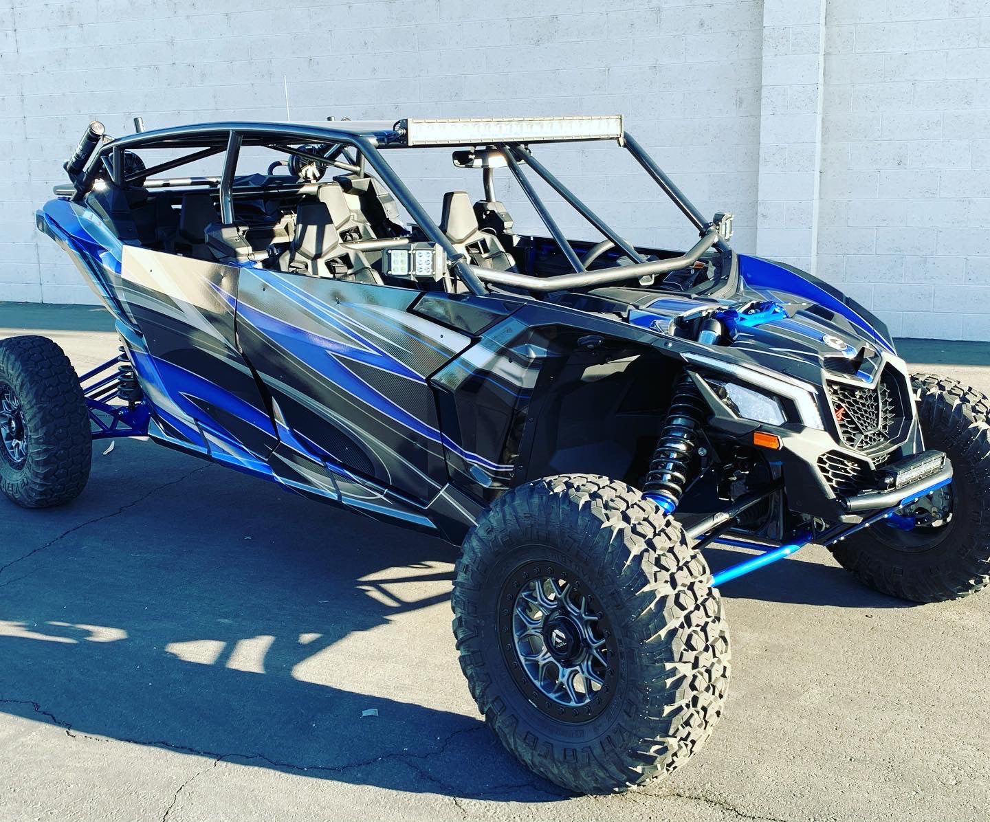 2017+ Can-Am Maverick X3 Max Cage with Attached Rear Bumper UTV SPEED