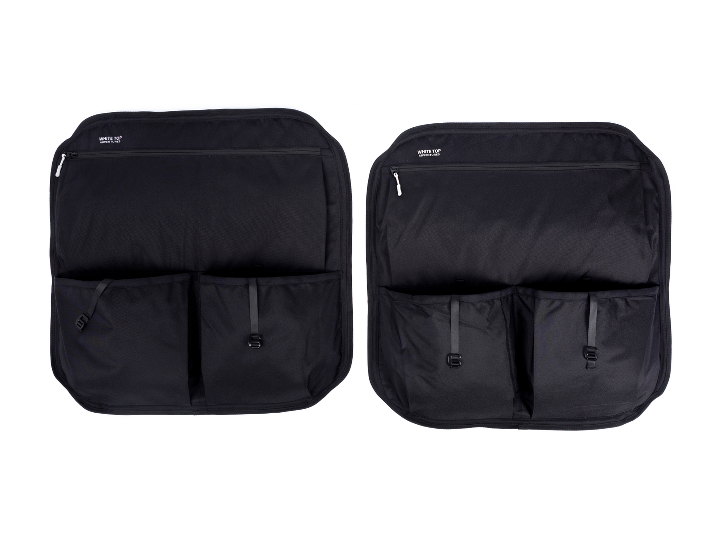 Ram Promaster Rear Door Storage Panels Bundle (Upper, Middle & Lower) White Top Adventures