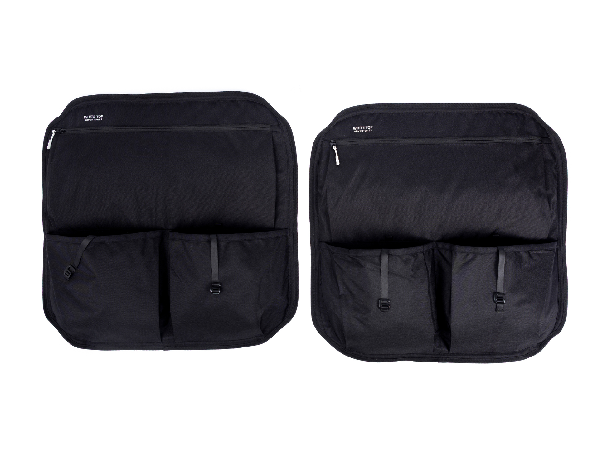 Ram Promaster Rear Door Storage Panels Bundle (Upper, Middle & Lower) White Top Adventures