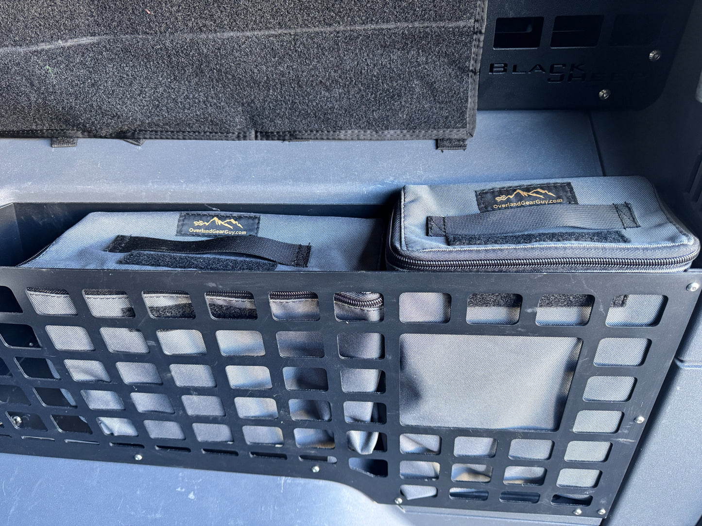 Rear Loadspace Molle Storage Bin Bags - Load Space